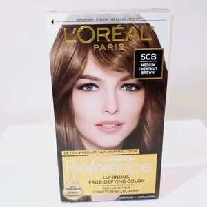 NEW L’OREAL PARIS Superior Preference 5CB-Medium Chestnut Brown